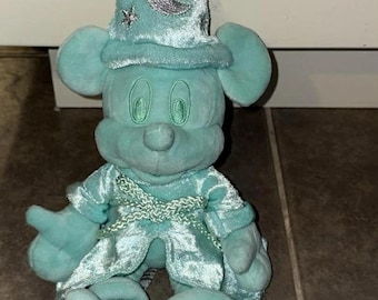 Disney Micky Maus Mint Grün Zauberer Plüschtier 30,5 cm