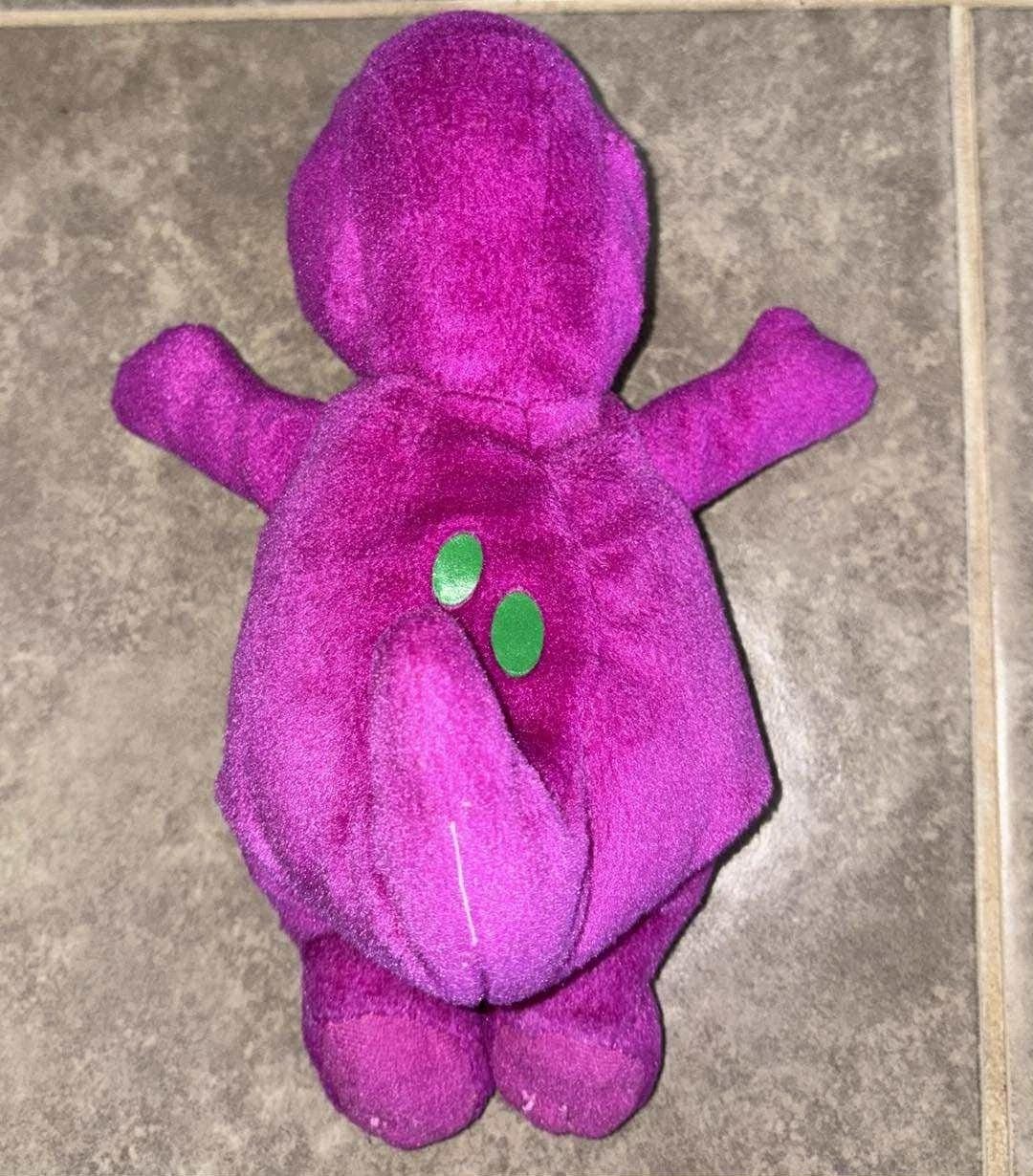 ヴィンテージ バーニー ザ ダイナソー スモール ぬいぐるみ 8インチ