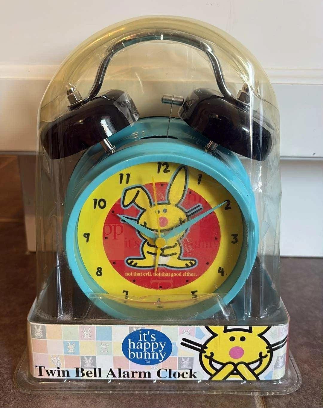 2005 Jim Benton Happy Bunny Alarm Clock - Etsy Denmark