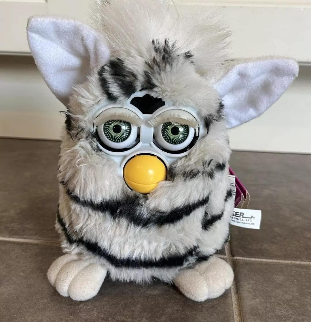 【新品未開封】初代ファービー 英語版 ゼブラ ジェネレーション2 1998年製 1998 Generation 2 Zebra Furby With Green Eyes NOT WORKING - Etsy