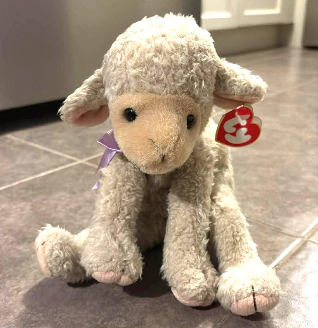 Ty Beanie Buddy 1997 Lovie the Lamb Sheep 9