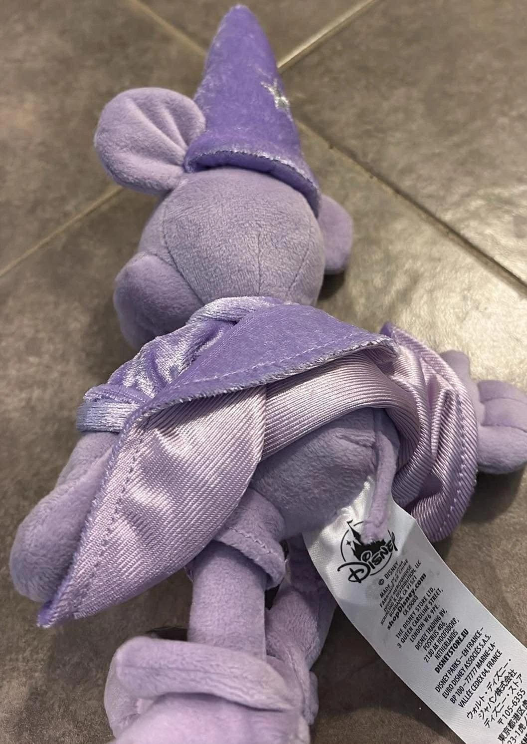 Disney Mickey Mouse Violet Purple Sorcerer Plush Toy 12 Inch - Etsy