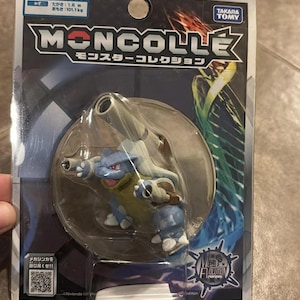 Figura vintage giapponese di Pokemon Blastoise MIP Tomy Takara Moncolle