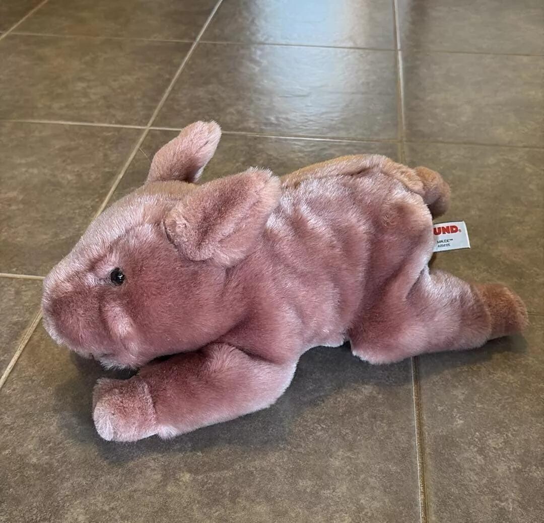 GUND Rosita Pig Plush Toy - Soft Stuffed Animal From The Movie Sing, Surface Washable