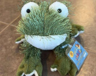Ganz Webkinz Plush 8&quot; Frog HM001 Stuffed Animal with Code