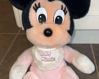 Disneyland Disney World Baby Minnie Mouse Pluche Knuffel Muziek Lied