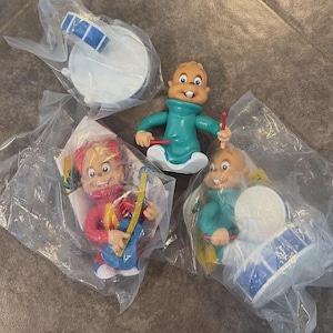 Alvin and the Chipmunks Mcdonalds - Etsy