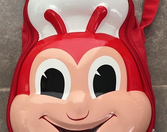 Jollibee Lunch Bag Purse Mascotte de restauration rapide RARE