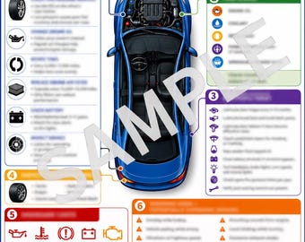 車のメンテナンスチェックリスト｜車両ケアガイド｜新米ドライバー向け自動車トラッカー（PDFダウンロード）