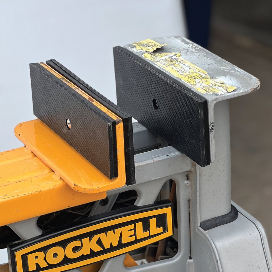 Rockwell Jawhorse Rubber Jaws, 8 Inch Replacement Pads for Large