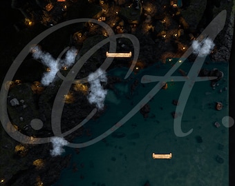 Caves of Deception VTT - Battlemap D&D Pathfinder VTT Battle Map - Encounter Terrain