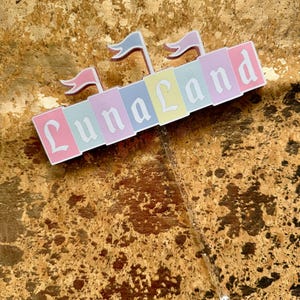 Vintage Disney, Disneyland cake topper, Babyland cake topper, Disneyland inspired cake topper, Baby shower