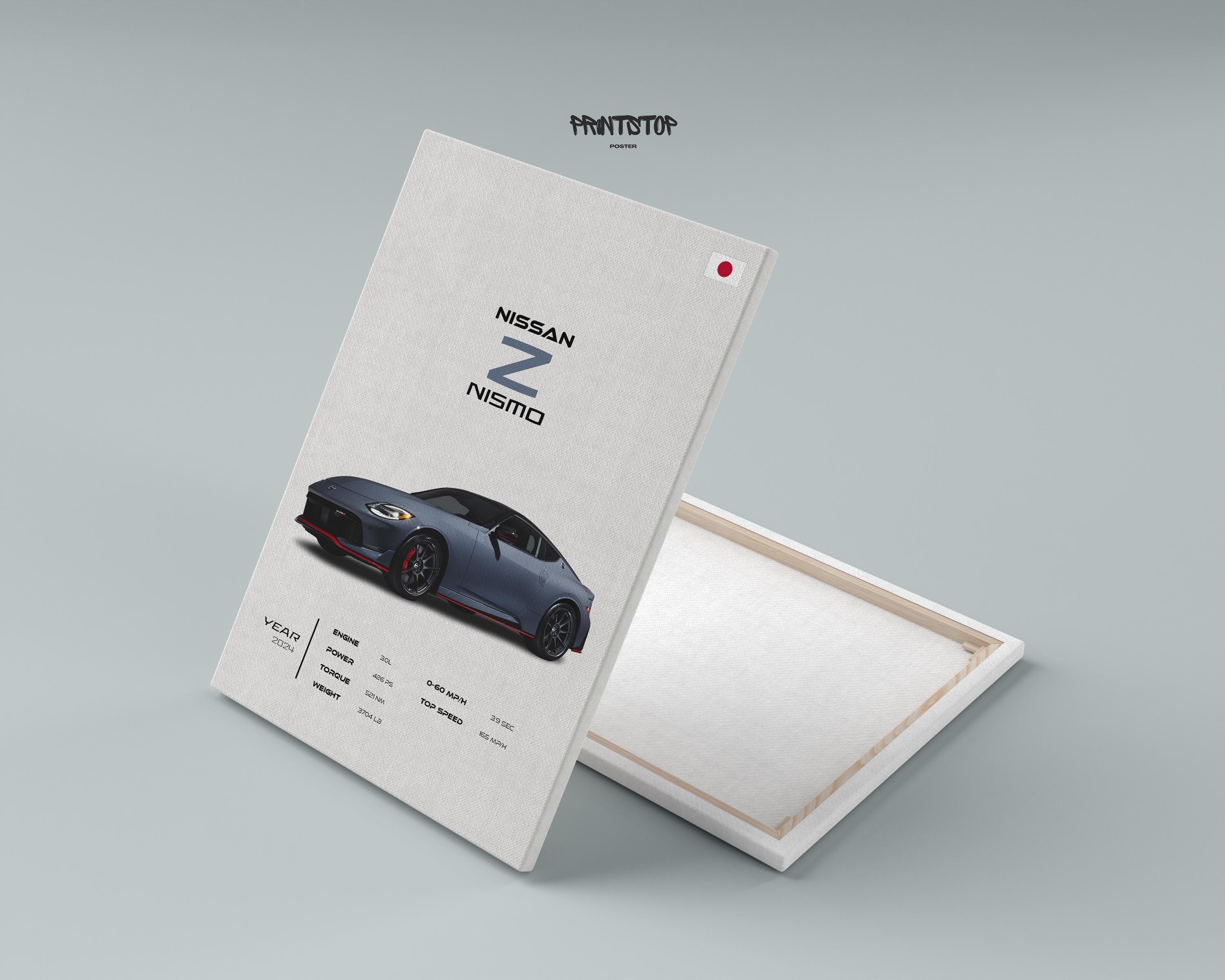 Nissan Z Nismo Poster, JDM Sports Car Print, Garage Wall Art - Etsy