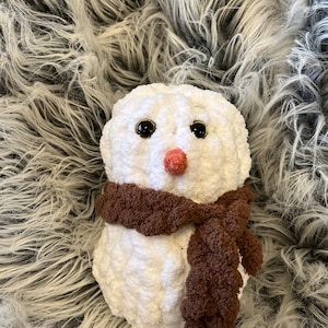 Chunky Knit Snowman