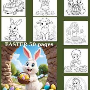 Ostern Malbuch