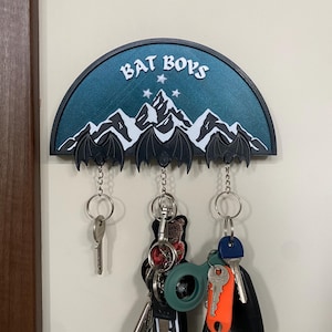 Acotar Inspired - Velaris Bat Boys keychain holder