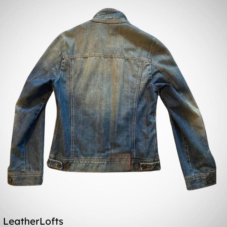 Men’s Black Cowhide Leather Jacket with Natural Hair Finish main image 1