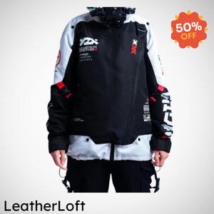 Techwear Jacket, Cybernetic Series Jacket - Cyberpunk Jacket Techwear Jacket, Cybernetic Series Jacket - Cyberpunk Jacket
