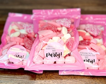 Pink Sweet Pouch, Children's Party Favors