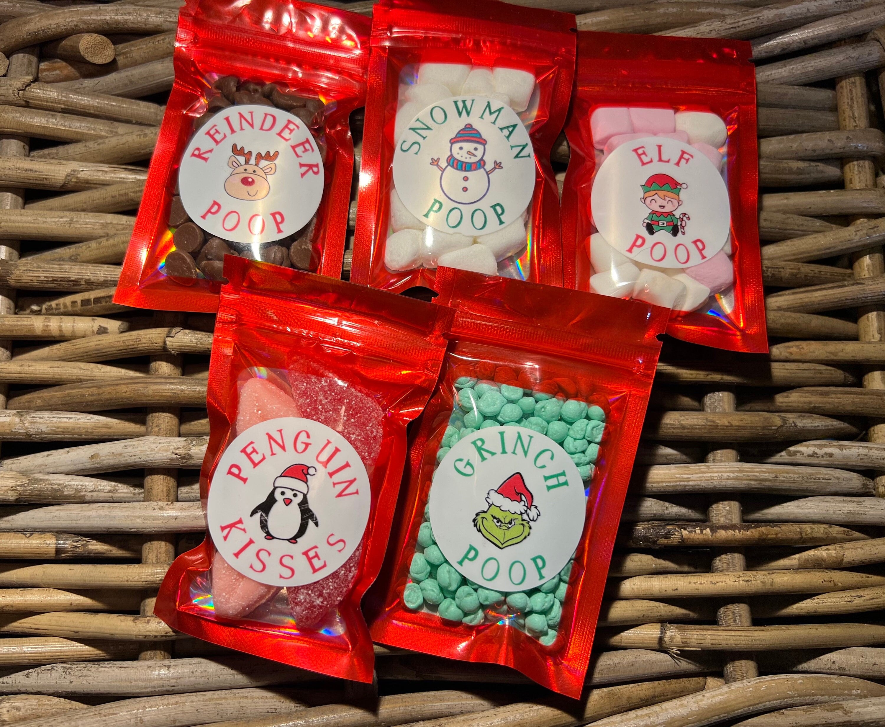 Grinch Poop Reindeer Poop Elf Poop Snowman Poop Etsy UK