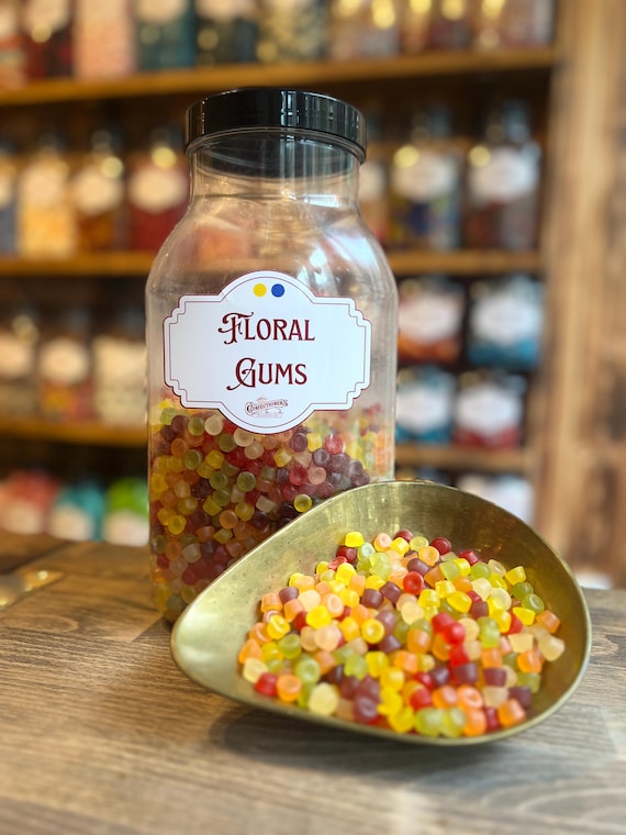 Squirrel Floral Gums Traditional Sweets | Coquet Confectioners Old Fashioned Sweet Shop