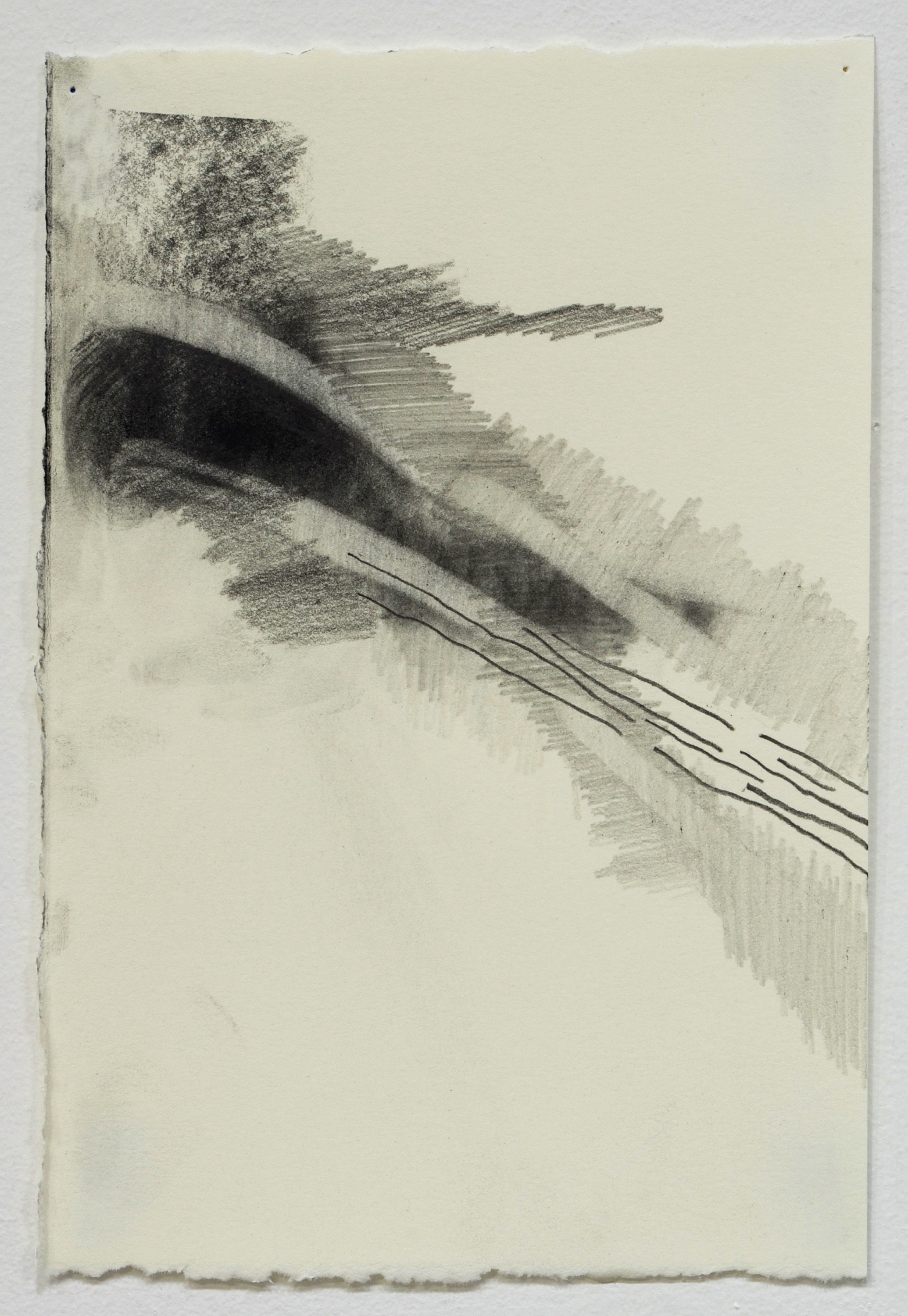 Contemporary Abstract Art, Graphite Pencil Drawing on Acid-free Paper ...