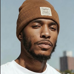 Toques -Keep a Sharp 8 in your Roping woven patch