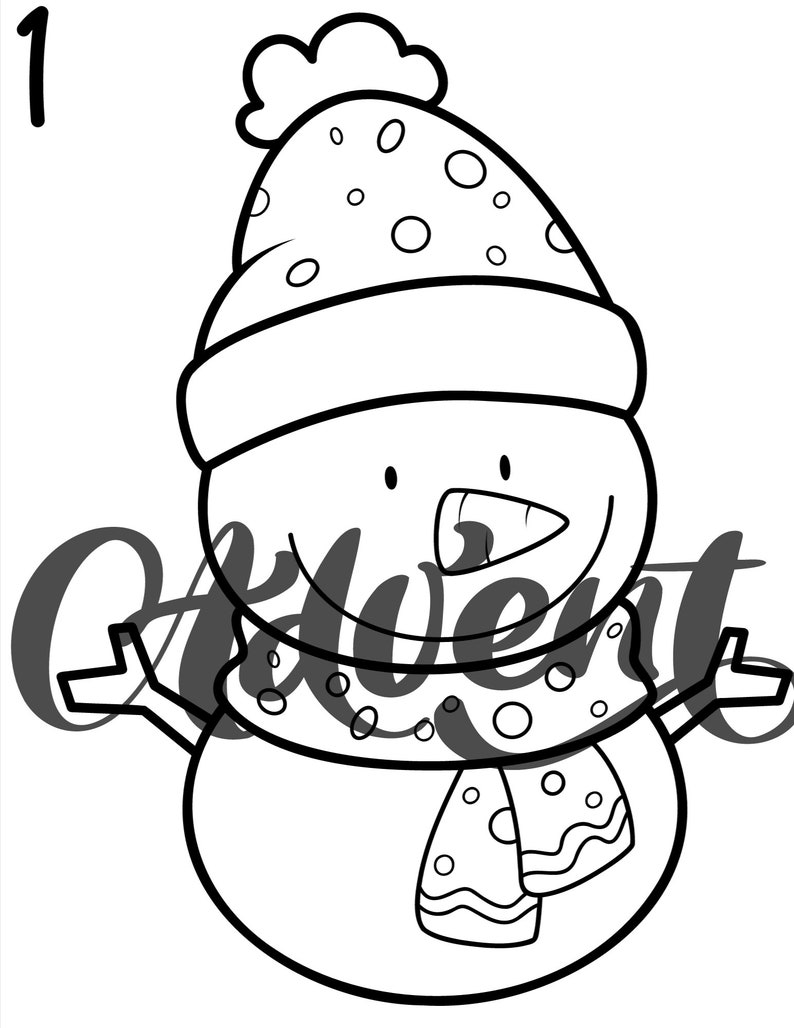 25 Christmas Coloring Pages for Boys, Christmas Printable, Christmas