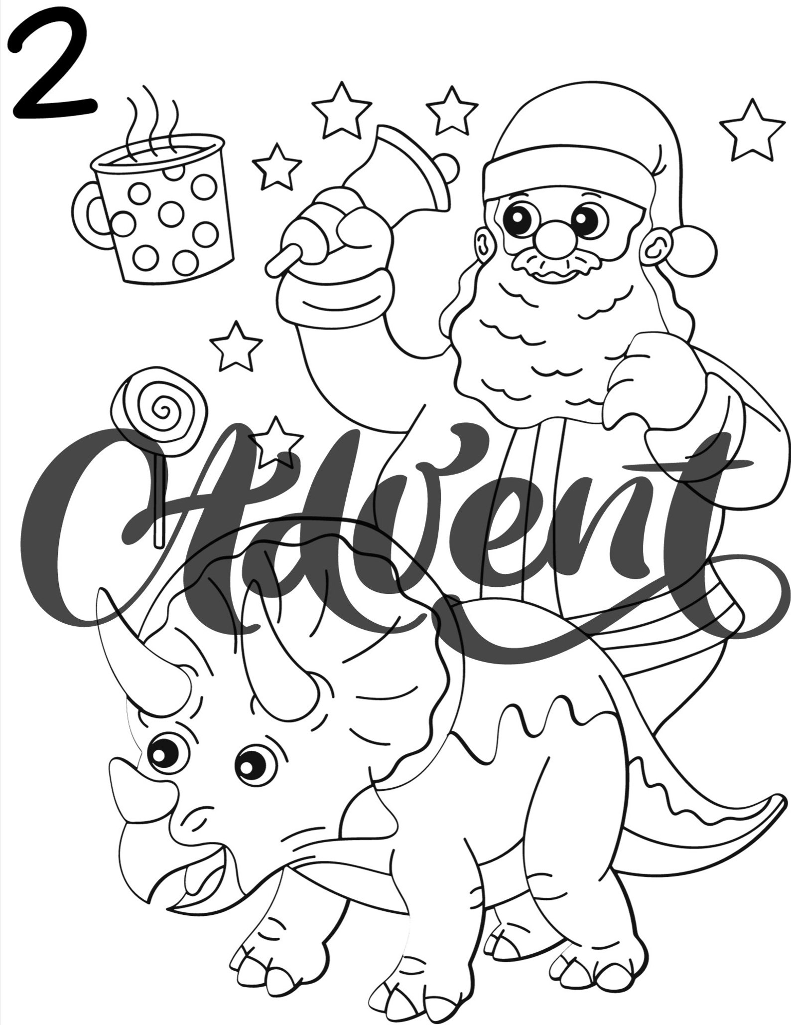 25 Christmas Coloring Pages for Boys, Christmas Printable, Christmas ...