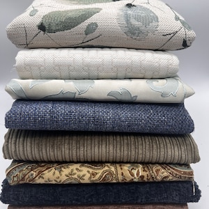 Restanten decoratiestof, bekleding/gordijnen, diverse kleuren (Z)