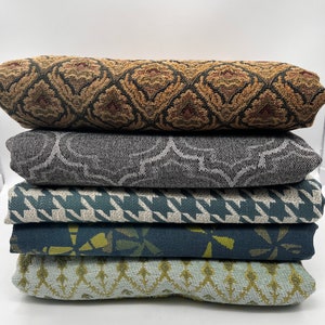 Restanten decoratiestof, bekleding/gordijnen (1 werfstukken) - diverse kleuren (B1)