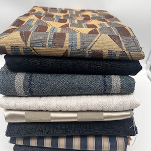 Retales de tela para decoración, tapicería y cortinas, colores surtidos (Y)