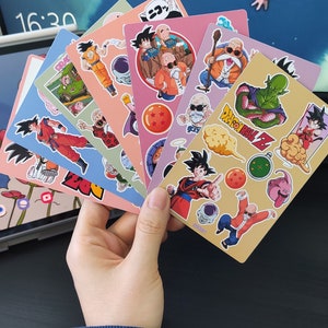 Dragon ball sticker set