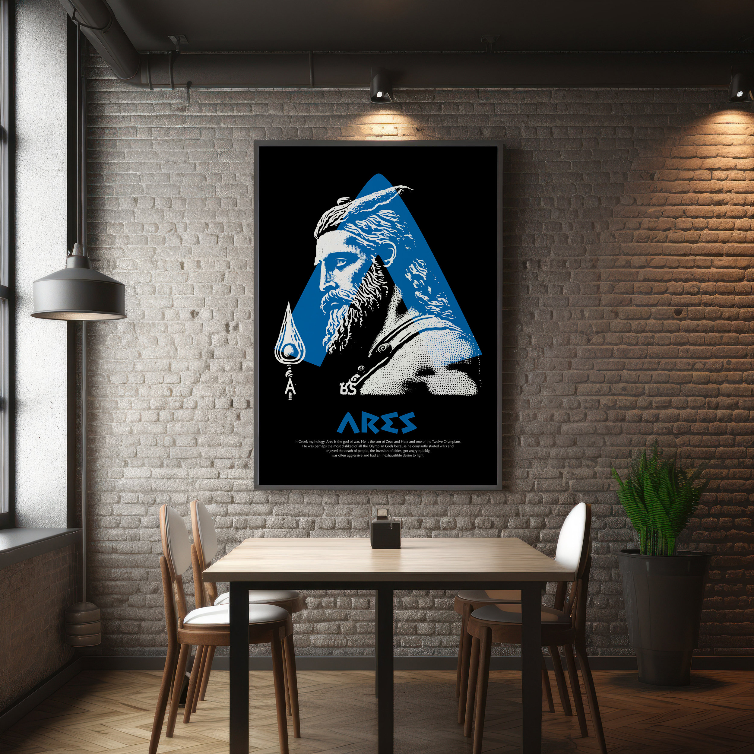 Mythological Greek Gods Printable Sheets Wall Decor - Etsy
