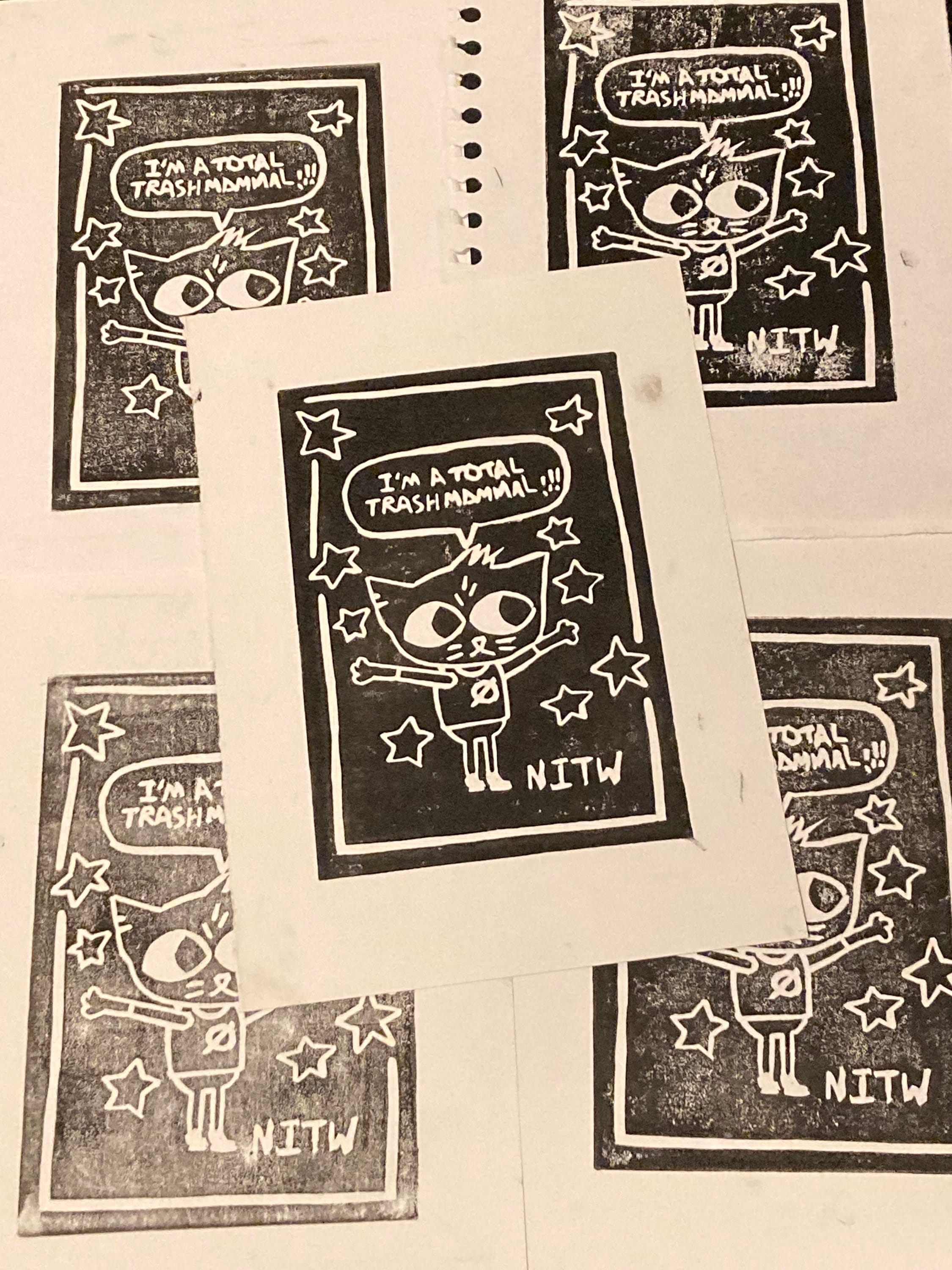 Night in the Woods Paper Stickers Mae, Gregg, Bea, Angus / Videogame,  Decoration 
