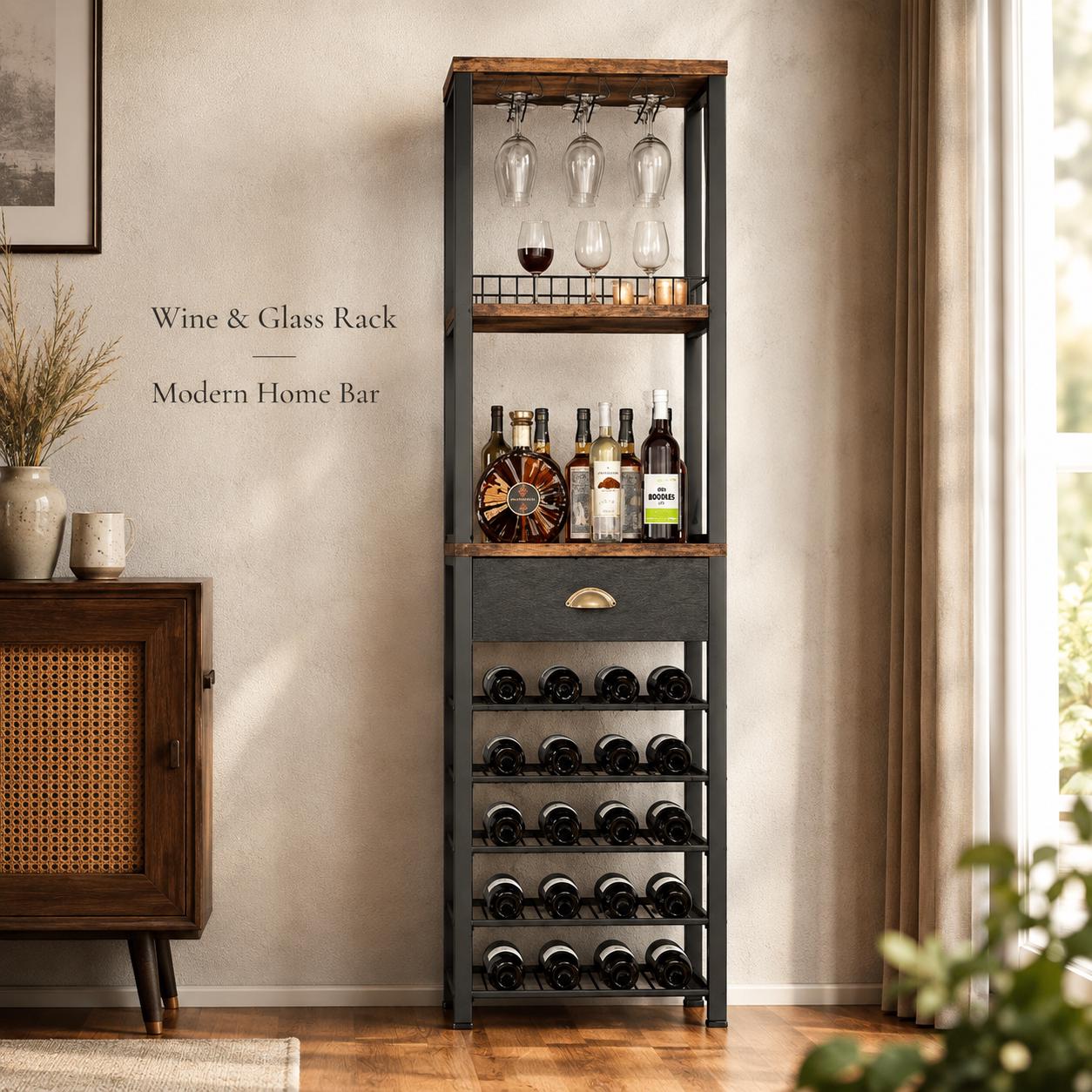 Vintage Wine Cabinet - Etsy