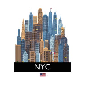 NYC CLIPART SVG