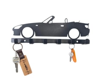 S2000 Car Silhouette Keyholder | Wall Mounted Key Organizer