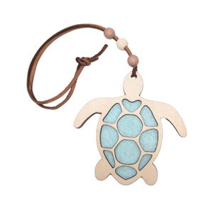 Natural Boho Car Air Freshener - Turtle Freshies, Essential Oil ...