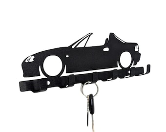 Del Sol Convertible Silhouette Keyholder | Entryway Key Organizer
