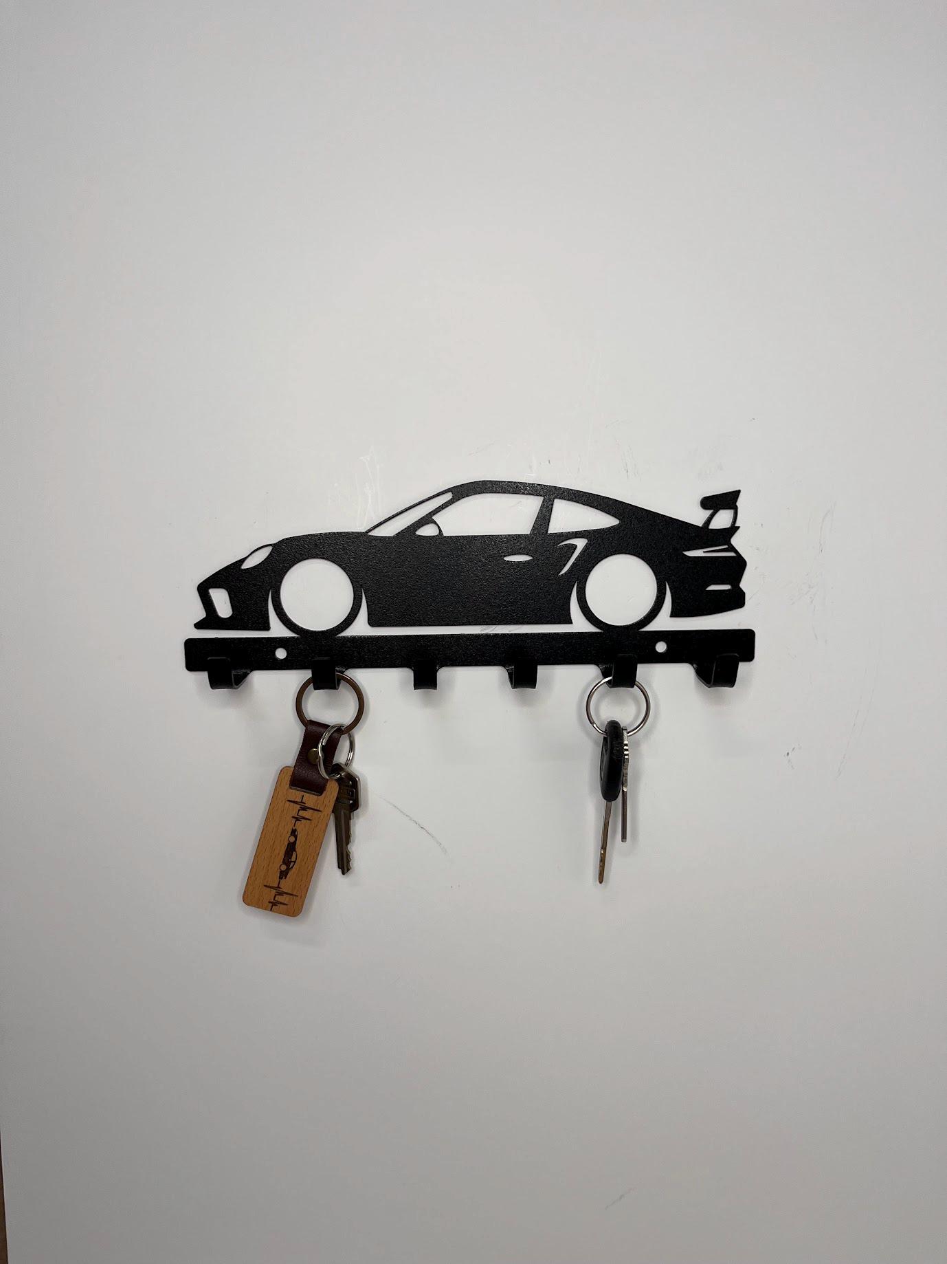 METAL 911 GT3 RS Key Holder | Key Wall Organizer | Key Rack | Wall Key ...