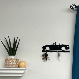 Miata key holder | key wall organizer | keyholder | key hooks for wall