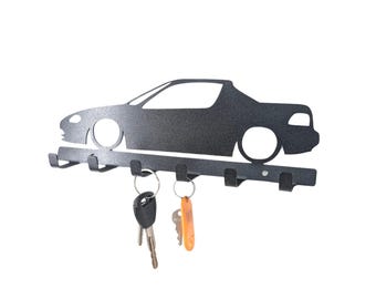 Brelok Delsol | Organizer do przedpokoju | Brelok ścienny | Brelok do kluczy | Prezent dla niego | Prezent dla miłośników samochodów