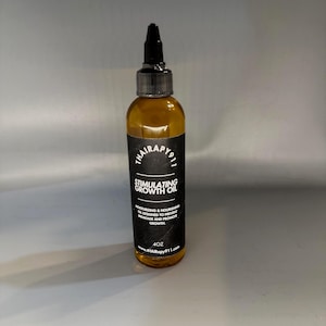 Stimulating Hair Growth Oil |Rosemary, Peppermint, Ayurvedic Herbs | Scalp Treatment for Thinning Hair and Edges | Black Owned Hair Care