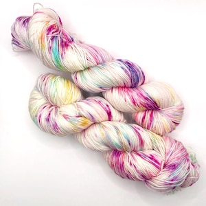 Handgeverfde Superwash-merino, 8 lagen, DK 100 g | Matigheid