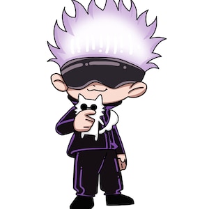 Jujustu Kaisen - Anime Sticker 3”x2”