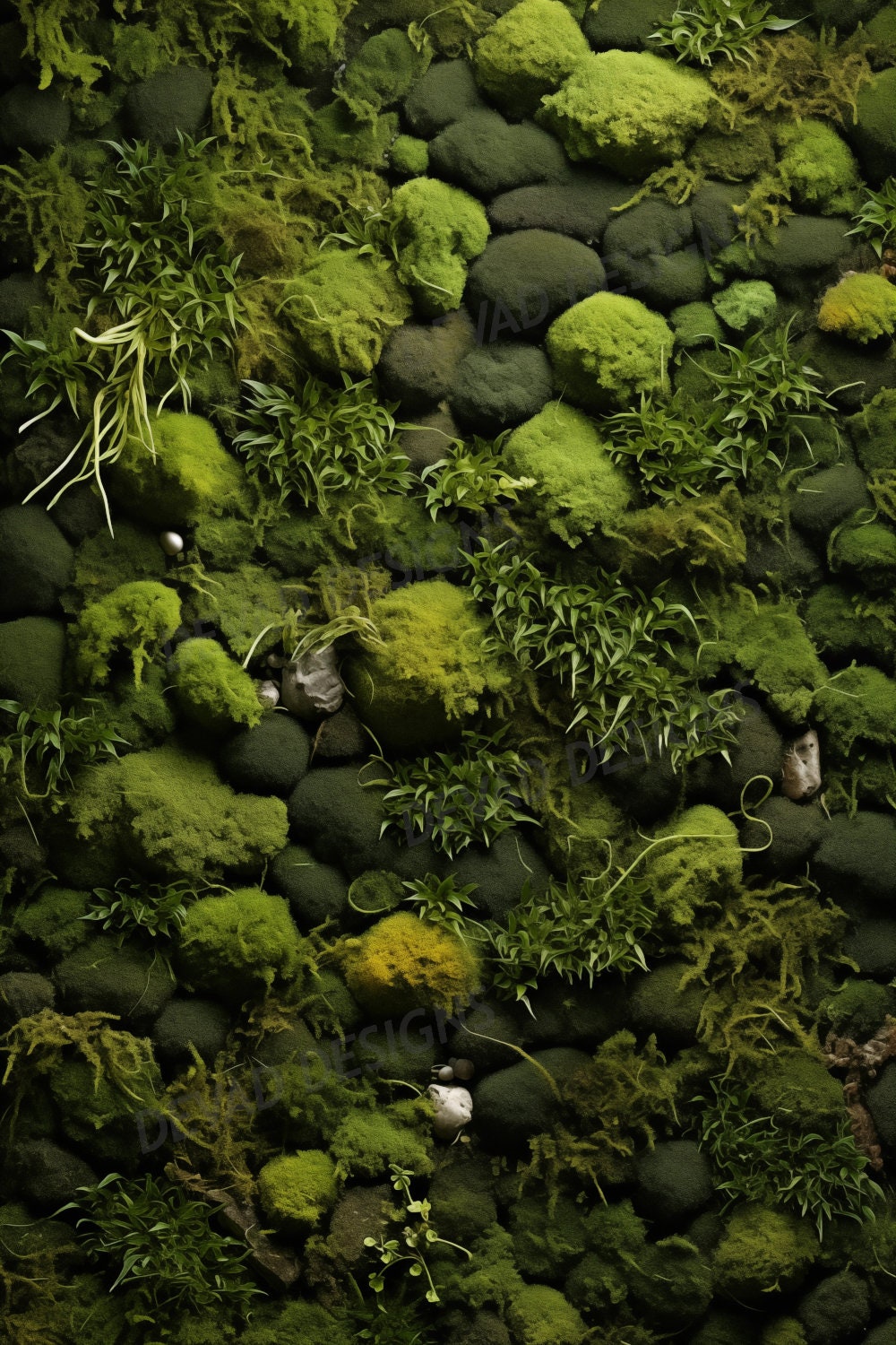 Artificial Moss for Terrarium - Faux Moss for Terrarium Decor - Model Making