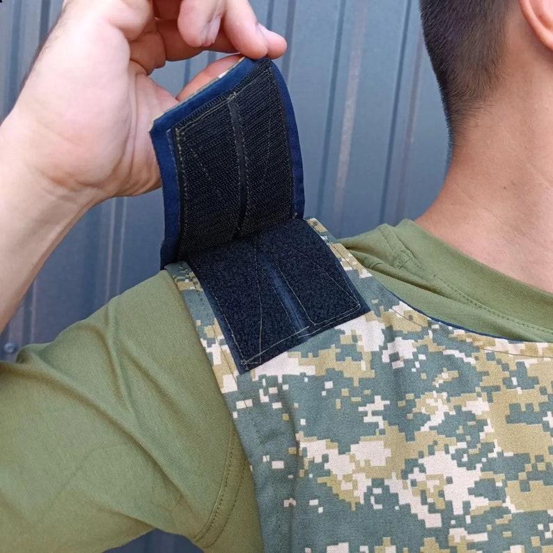 Bulletproof Vest Plate Carrier Pixel Camouflage Ukrainian Armed Forces