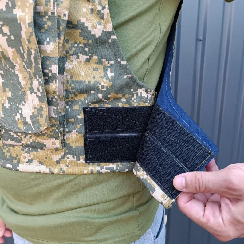 Bulletproof Vest Plate Carrier Pixel Camouflage Ukrainian Armed Forces