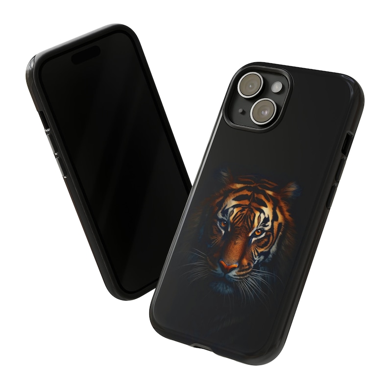 Tiger Phone Case for iPhone 15 14 13 12 Pro XS X SE Samsung S23 S21 S20